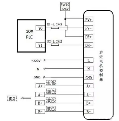 步進電機驅動器接線圖